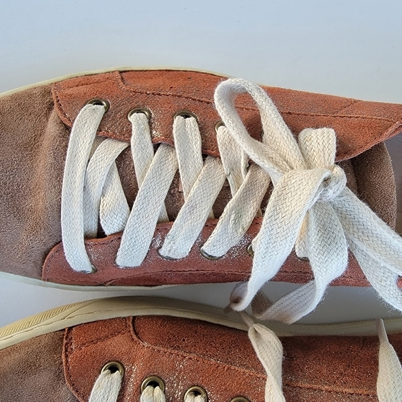 Johnston & Murphy Sneaker Distressed  Suede Leather Size 8 - Picture 12 of 15